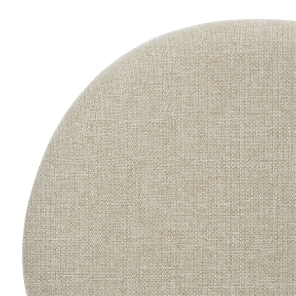 Safavieh KAYLEEN Wood and Linen Dining Chair - Elevate Your Space with Timeless Comfort and Minimalist Design Walnut / Beige SFV6712A-SET2