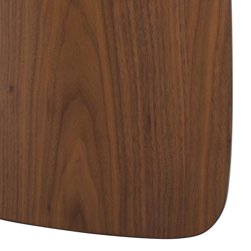 Safavieh Kayleen Rectangle Wood Dining Table - Elegant Walnut Finish For Stylish Gatherings And Daily Living Walnut Wood Sfv6713a-2bx