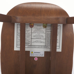 Safavieh Elline Wood And Vegan Leather Counter Stool - Elegant Dining Chair For Modern Home Decor Upgrade Walnut ,Brown 55% Wood,15% Fabric,30% Foam Sfv6714a-set2