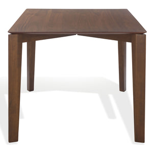 Safavieh Alyssamarie Rectangle Wood Dining Table - Elevate Your Dining Experience With Timeless Elegance Walnut Wood Sfv6715a-2bx