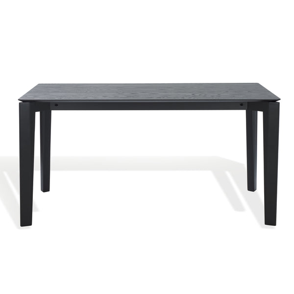 Safavieh Alyssamarie Rectangle Wood Dining Table - Elevate Your Dining Experience With Timeless Elegance Black Wood Sfv6715b-2bx