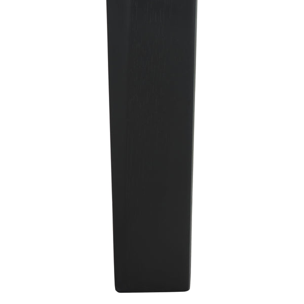 Safavieh Alyssamarie Rectangle Wood Dining Table - Elevate Your Dining Experience With Timeless Elegance Black Wood Sfv6715b-2bx