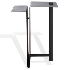 Safavieh Aldwyn Metal Accent Table - Elevate Your Living Space With Modern Elegance And Sturdy Design Black 100% Metal Sfv6803a