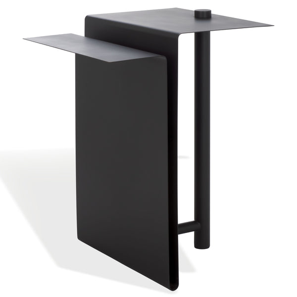 Safavieh Aldwyn Metal Accent Table - Elevate Your Living Space With Modern Elegance And Sturdy Design Black 100% Metal Sfv6803a