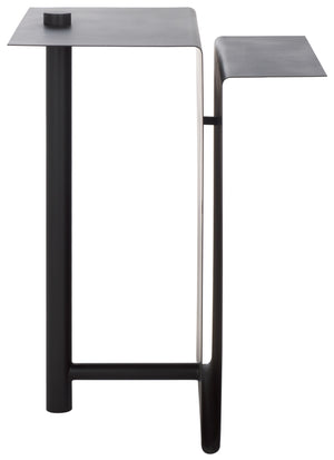 Safavieh Aldwyn Metal Accent Table - Elevate Your Living Space With Modern Elegance And Sturdy Design Black 100% Metal Sfv6803a