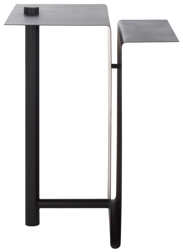 Safavieh Aldwyn Metal Accent Table - Elevate Your Living Space With Modern Elegance And Sturdy Design Black 100% Metal Sfv6803a