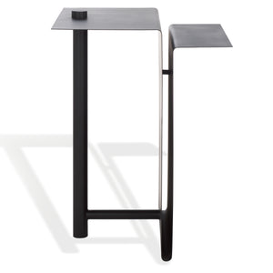 Safavieh Aldwyn Metal Accent Table - Elevate Your Living Space With Modern Elegance And Sturdy Design Black 100% Metal Sfv6803a