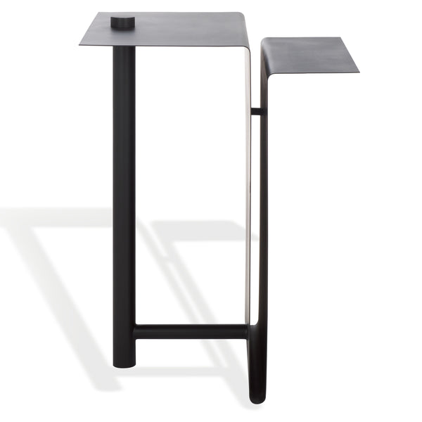 Safavieh Aldwyn Metal Accent Table - Elevate Your Living Space With Modern Elegance And Sturdy Design Black 100% Metal Sfv6803a