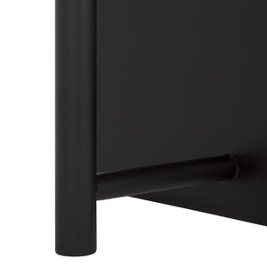 Safavieh Aldwyn Metal Accent Table - Elevate Your Living Space With Modern Elegance And Sturdy Design Black 100% Metal Sfv6803a