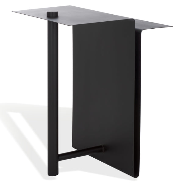 Safavieh Aldwyn Metal Accent Table - Elevate Your Living Space With Modern Elegance And Sturdy Design Black 100% Metal Sfv6803a