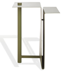 Safavieh Aldwyn Metal Accent Table - Elevate Your Living Space With Modern Elegance And Sturdy Design Olive Green 100% Metal Sfv6803b