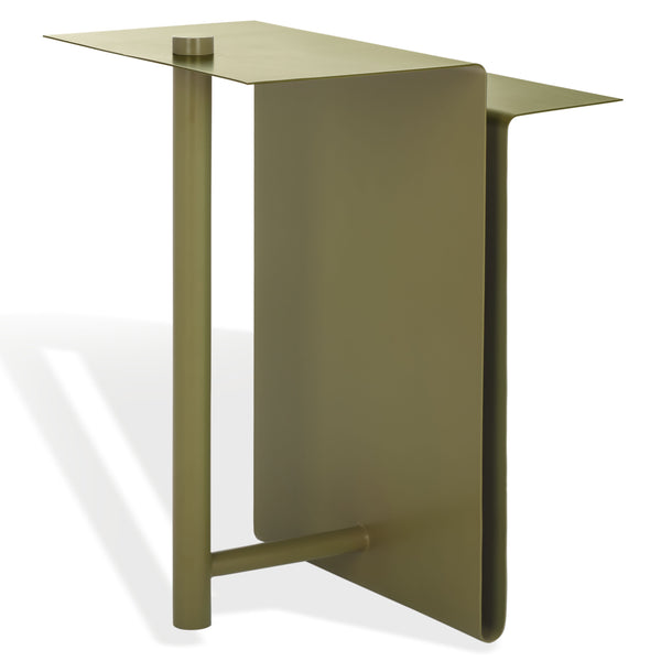 Safavieh Aldwyn Metal Accent Table - Elevate Your Living Space With Modern Elegance And Sturdy Design Olive Green 100% Metal Sfv6803b