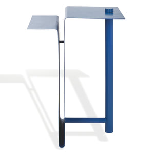 Safavieh Aldwyn Metal Accent Table - Elevate Your Living Space With Modern Elegance And Sturdy Design Blue 100% Metal Sfv6803c