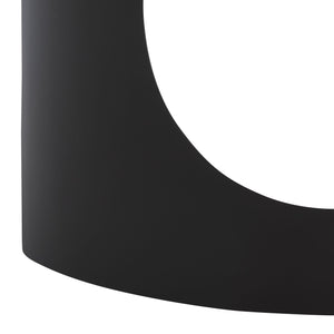 Tomlinson Resin Top Accent Table With High-Contrast Resin Surface And Sturdy Iron Base For Style And Functionality