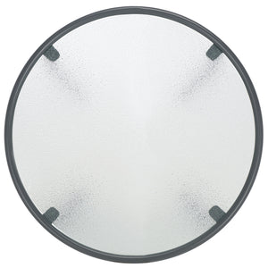 Safavieh Zuzana Glass Top Coffee Table - Stylish Modern Design With Durable Wood And Iron Base For Living Rooms Grey ,Clear 60% Metal,40% Tempered Glass Sfv6806a