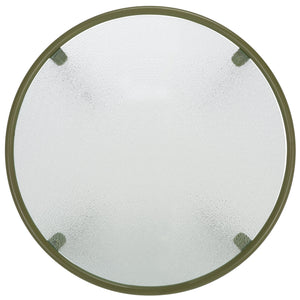 Safavieh Zuzana Glass Top Coffee Table - Stylish Modern Design With Durable Wood And Iron Base For Living Rooms Olive Green ,Clear 60% Metal,40% Tempered Glass Sfv6806b