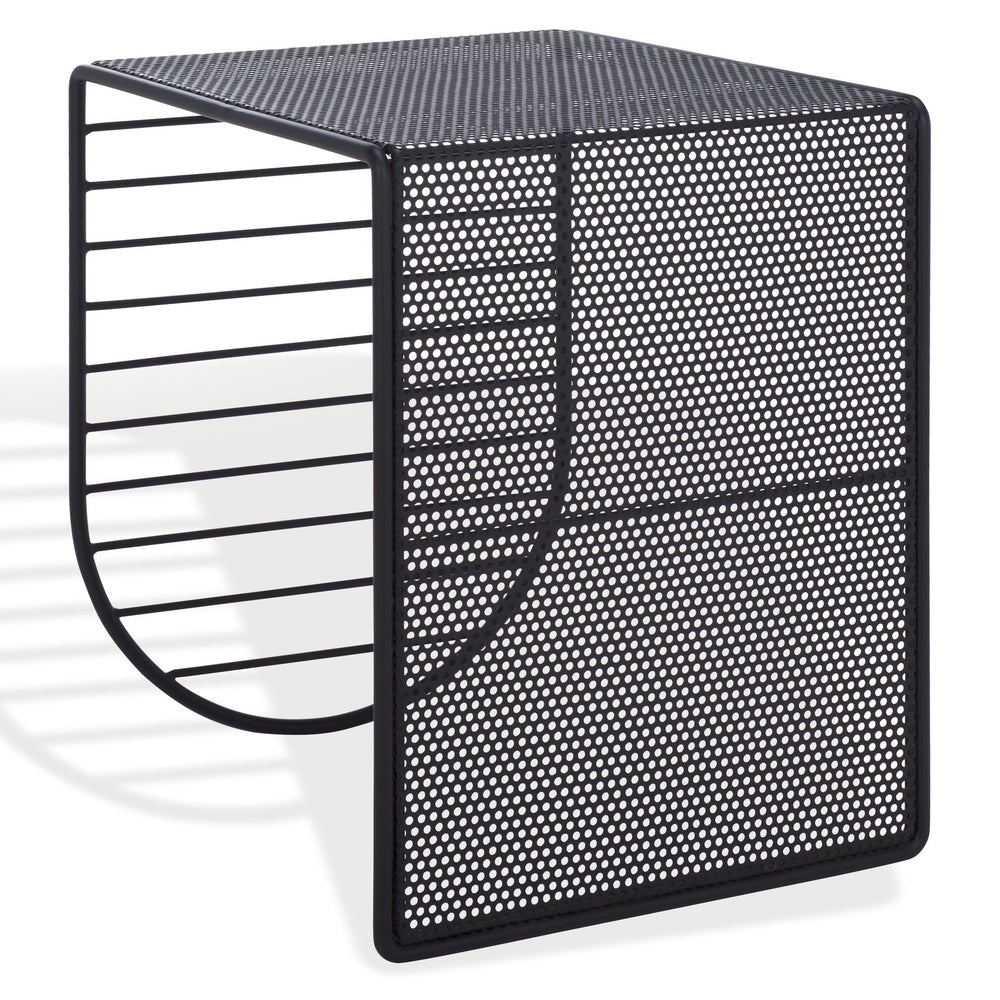 Safavieh Viktoria Metal Accent Table - Stylish Iron Design For Modern & Vintage Interiors, Perfect For Any Room Black 100% Metal Sfv6808a