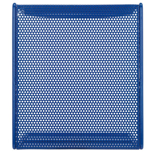 Safavieh VIKTORIA Metal Accent Table - Sleek Minimalist Design for Modern Living Spaces and Timeless Style Blue SFV6808B