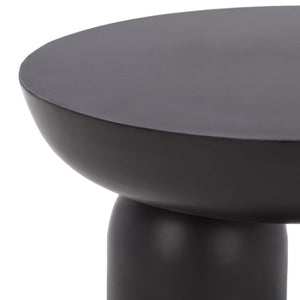 Safavieh Donnastella Matte Metal Square Accent Table Sleek Architectural Side Piece for Any Room Black SFV6809A