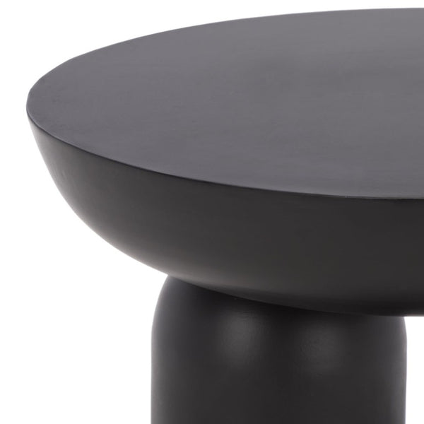 Safavieh Donnastella Matte Metal Square Accent Table Sleek Architectural Side Piece for Any Room Black SFV6809A