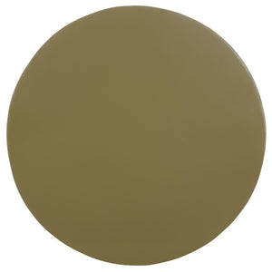 Safavieh Donnastella Matte Metal Square Accent Table Sleek Architectural Side Piece for Any Room Olive Green SFV6809B