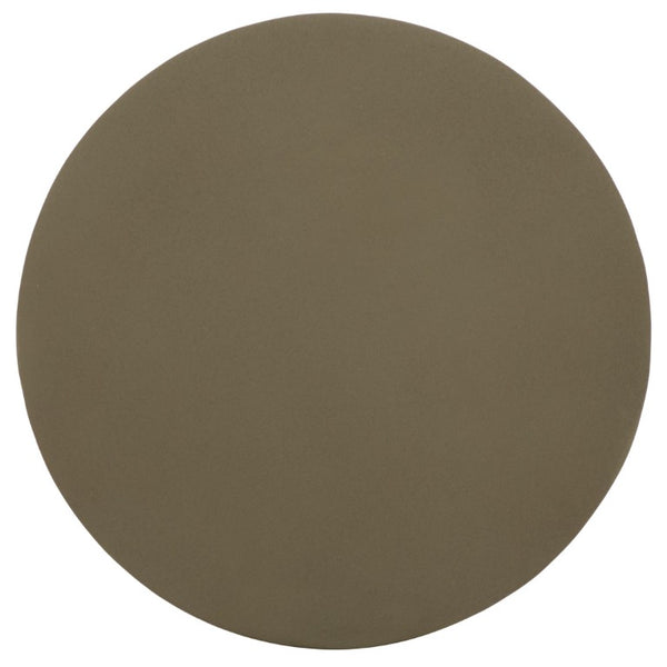 Safavieh Donnastella Matte Metal Square Accent Table Sleek Architectural Side Piece for Any Room Tan SFV6809C