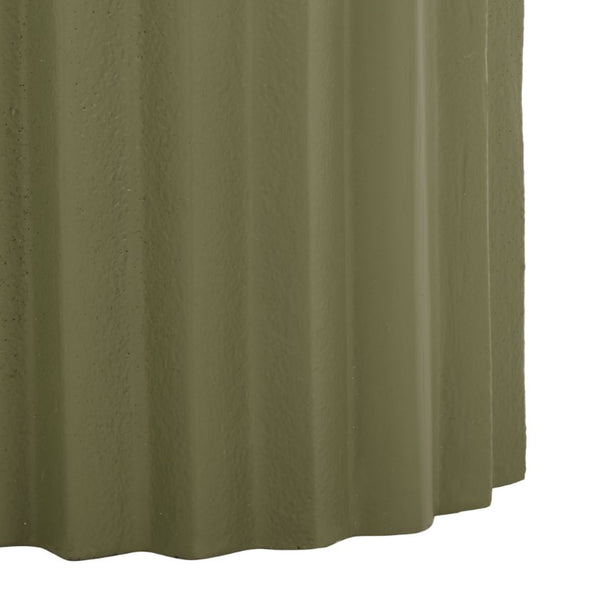 Safavieh Cindylyn Industrial Concrete Top Side Table with Angular Metal Base for Modern Spaces Green SFV6810B