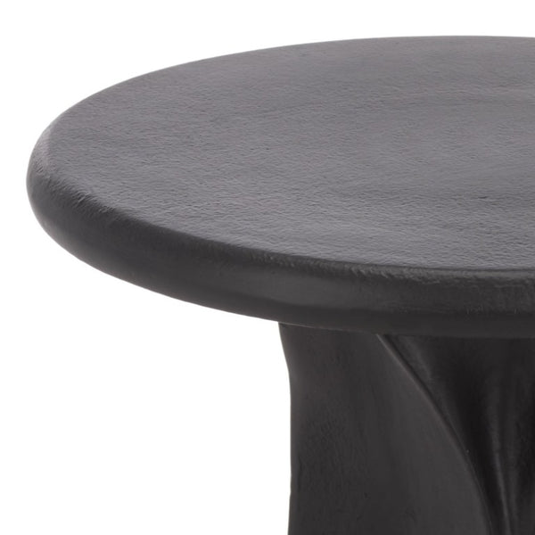 Safavieh Zaylyn Matte Metal Accent Table Slim Angular Design for Modern Living Spaces Black SFV6811A