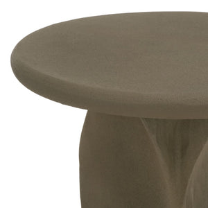 Safavieh Zaylyn Matte Metal Accent Table Slim Angular Design for Modern Living Spaces Beige SFV6811B