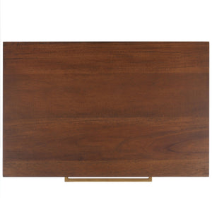 Safavieh POESY Modern 1-Drawer Nightstand - Stylish Acacia Wood Bedside Table for Contemporary Interiors Brown SFV7200B