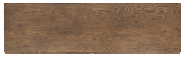 Safavieh ZEUS 6-Drawer Wood Dresser in Medium Oak - Modern Minimalism Meets Durable Craftsmanship for Storage SFV7204A