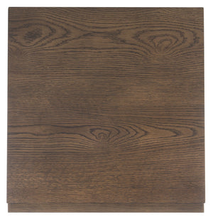 Safavieh ZEUS Two-Drawer Nightstand – Elegant Craftsmanship with Rustic Veneer for Modern Bedroom Style Medium Oak SFV7205A