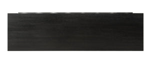 Safavieh PATTY 6-Drawer Dresser - Sculptural Contemporary Design with Spacious Storage for Modern Bedrooms Black SFV7206A