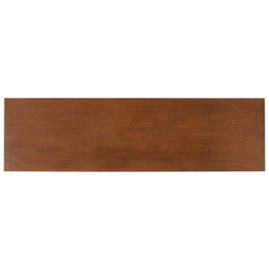 Safavieh PATTY 6-Drawer Dresser - Sculptural Contemporary Design with Spacious Storage for Modern Bedrooms Walnut SFV7206B