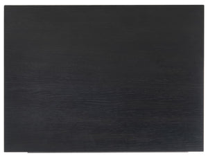 Safavieh PATTY 2 Drawer Nightstand for Smart Storage with Natural Wood Finish and Modern Design Appeal Black SFV7207A
