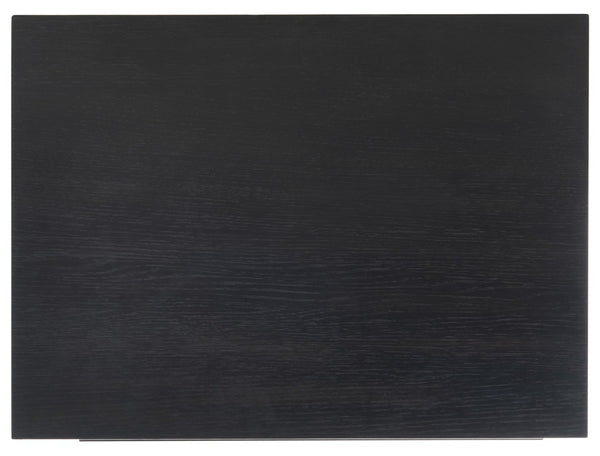 Safavieh PATTY 2 Drawer Nightstand for Smart Storage with Natural Wood Finish and Modern Design Appeal Black SFV7207A