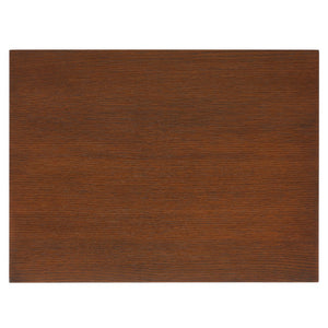 Safavieh PATTY 2 Drawer Nightstand for Smart Storage with Natural Wood Finish and Modern Design Appeal Walnut SFV7207B