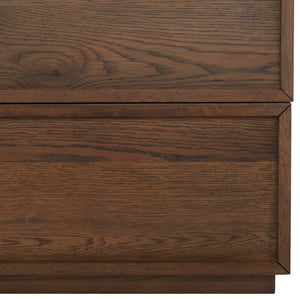 Safavieh ZEUS Nine-Drawer Dresser - Timeless Acacia-Inspired Design for Organized Bedroom Elegance Medium Oak SFV7224A