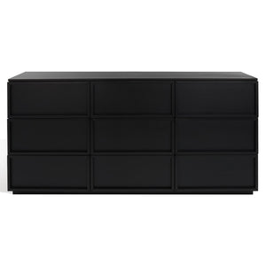 Safavieh Zeus 9 Drawer Dresser Black SFV7224B