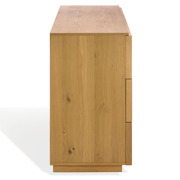 Zeus Nine-Drawer Dresser With Lively Acacia Grain Finish, Durable Construction, Generous Storage (97)