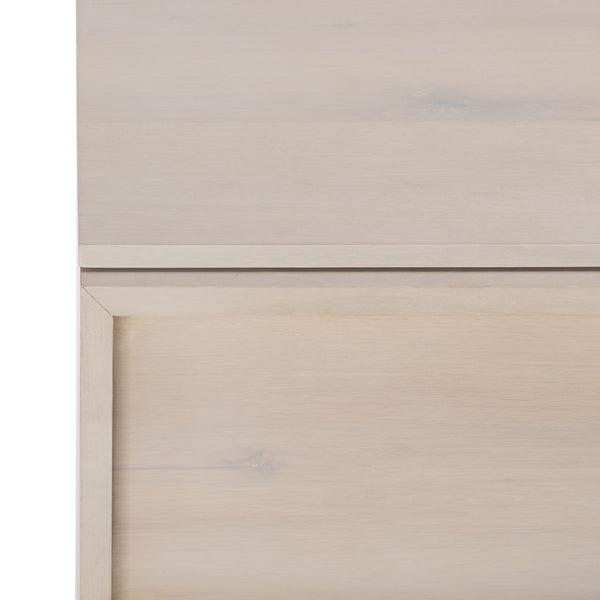 Zeus Nine-Drawer Dresser With Lively Acacia Grain Finish, Durable Construction, Generous Storage (97)