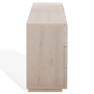 Zeus Nine-Drawer Dresser With Lively Acacia Grain Finish, Durable Construction, Generous Storage (97)