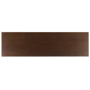 Patty Sculptural 4-Door Sideboard With Diamond-Relief Facade, Warm Wood Veneer, Spacious Storage