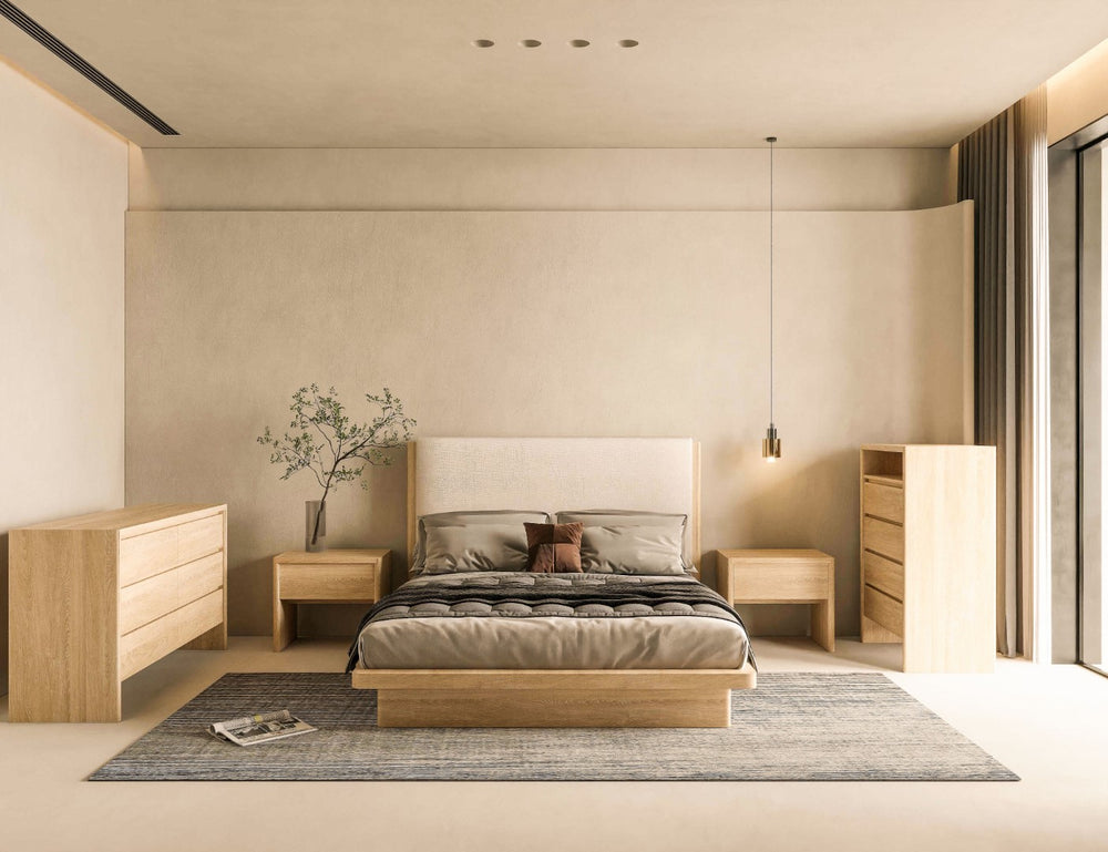 Safavieh Bellarose Travertine Dresser Natural / Travertine SFV7226A