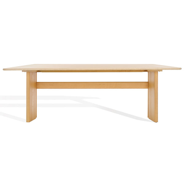 Safavieh Bellarose Travertine Dining Table Natural / Travertine SFV7231A-2BX