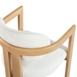 Safavieh Bellarose Arm Chair Ivory / Natural SFV7232A