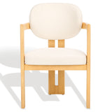 Safavieh Bellarose Arm Chair Ivory / Natural SFV7232A