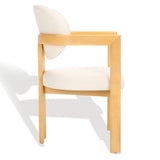 Safavieh Bellarose Arm Chair Ivory / Natural SFV7232A