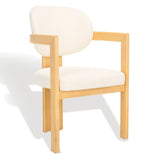 Safavieh Bellarose Arm Chair Ivory / Natural SFV7232A