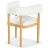 Safavieh Trystan Boucle Arm Chair Ivory / Natural SFV7234A